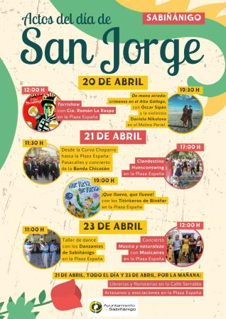 Imagen Variada oferta de actos en Sabiñánigo para conmemorar San Jorge